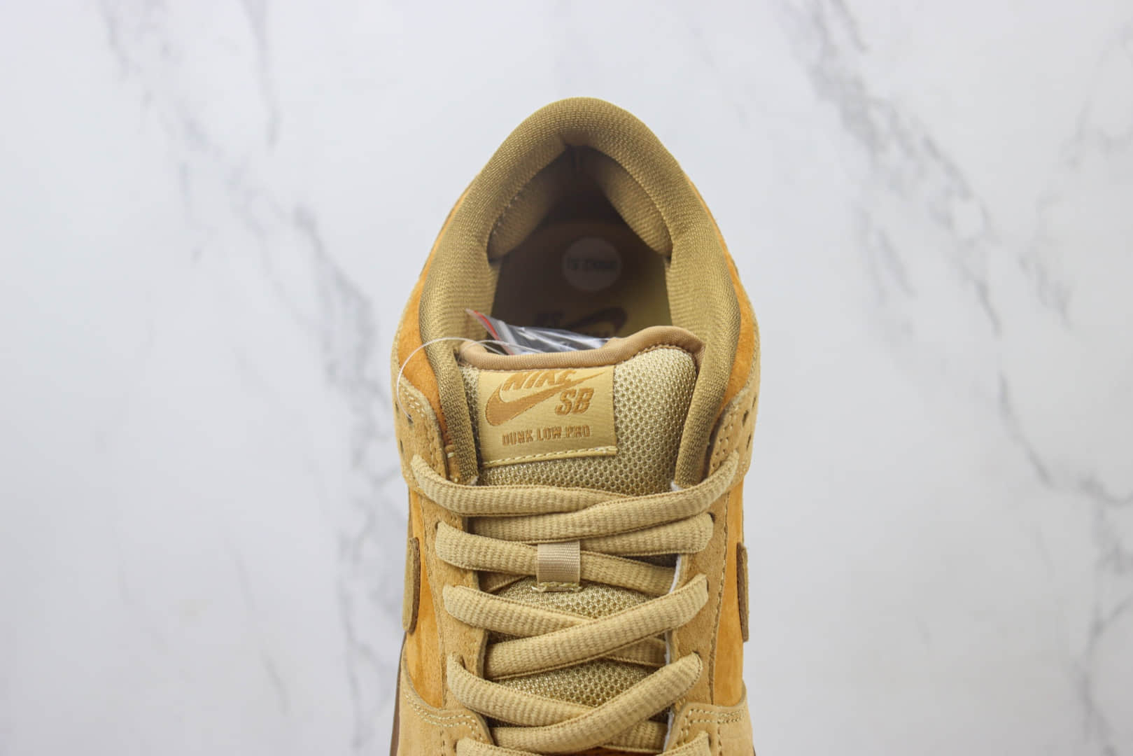 耐克Nike SB Dunk Low纯原版本低帮SB Dunk小麦棕板鞋 莆田耐克代理 货号：883232-700
