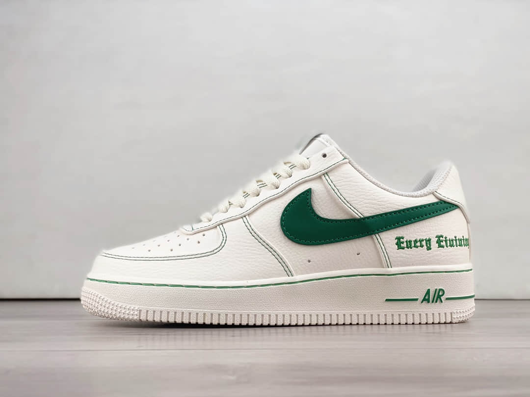 耐克Vlone x Nike Air Force 1'07 Low纯原版本空军一号AF1米绿色低帮板鞋 莆田耐克档口 货号：AA5360-003