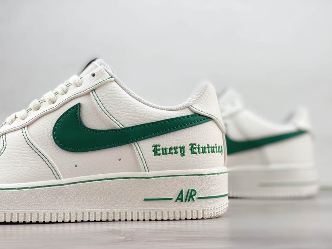 耐克Vlone x Nike Air Force 1'07 Low纯原版本空军一号AF1米绿色低帮板鞋 莆田耐克档口 货号：AA5360-003