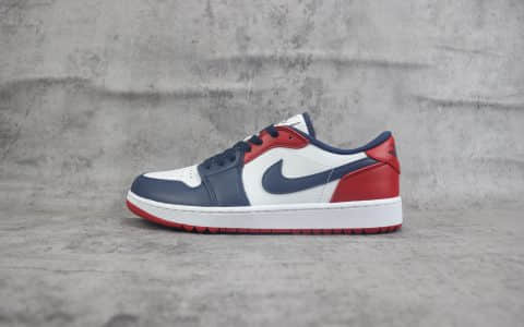 乔丹Air Jordan 1 Low纯原版本低帮AJ1黑蓝色篮球鞋 莆田天花板AJ1系列 货号：CZ0775-041