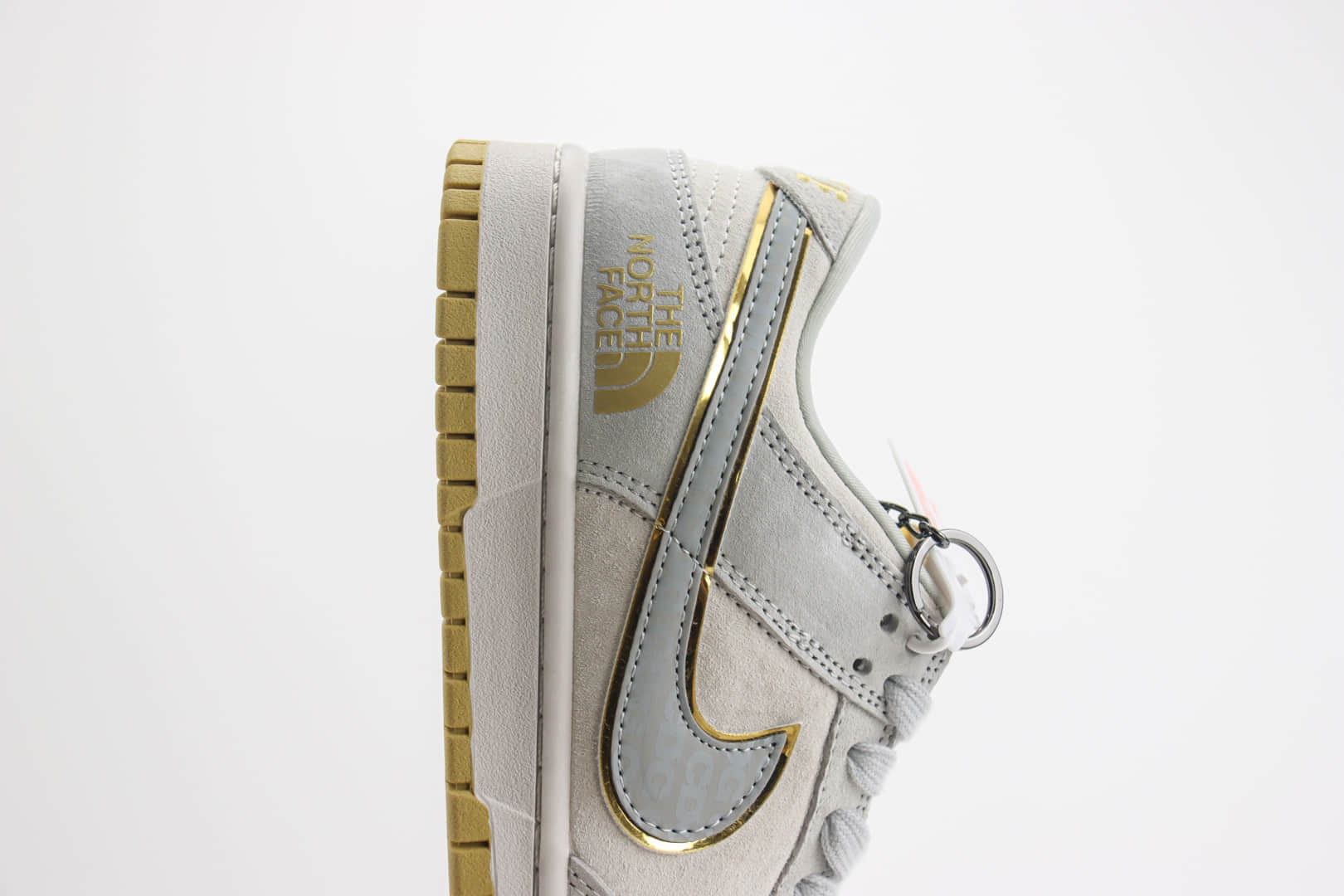 耐克The North Face x CDG x Nike Dunk Low纯原版本北面CDG联名Dunk浅灰兰板鞋 莆田耐克货源 货号：DQ1098-337