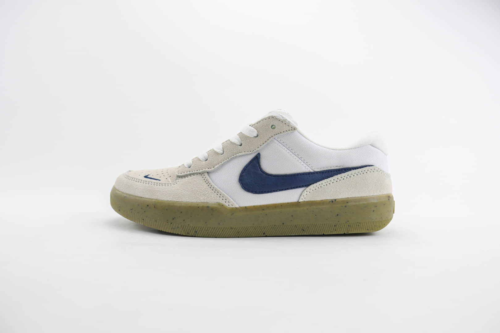 耐克Nike SB Force 58纯原版本白灰蓝复古板鞋 莆田耐克批发 货号：CZ2959-100
