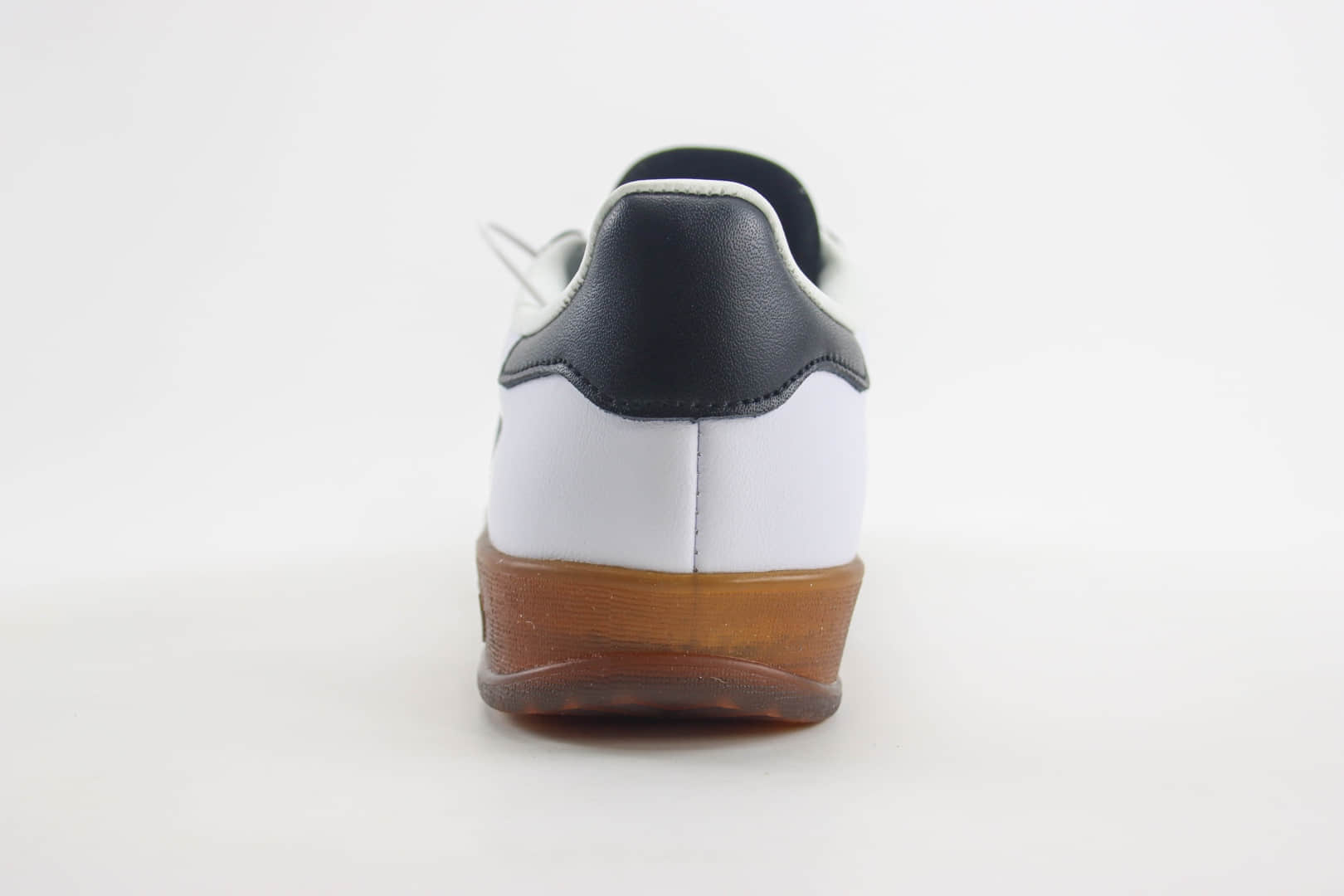 阿迪达斯adidas Originals Gazelle INdoor纯原版本三叶草黑白生胶板鞋 莆田阿迪达斯货源 货号：IH9990