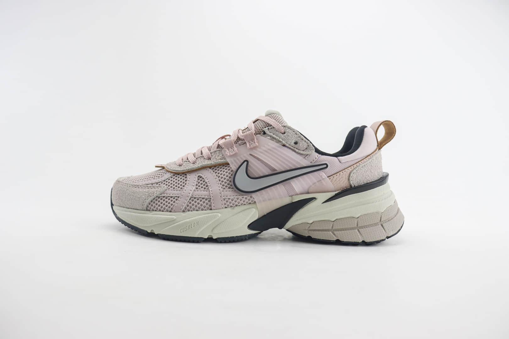耐克Nike V2K Runtekk纯原版本V2K藕粉色复古跑鞋 莆田耐克代理 货号：FN6703-001