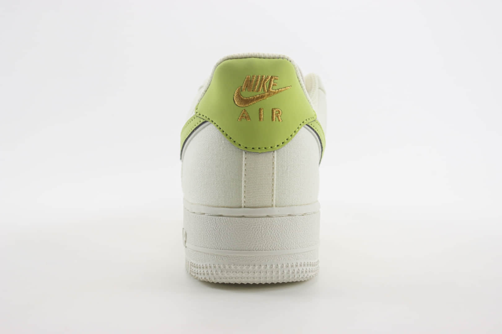 耐克Nike Air Force 1纯原版本空军一号AF1白绿帆布板鞋 莆田耐克货源 货号：MN5696-109