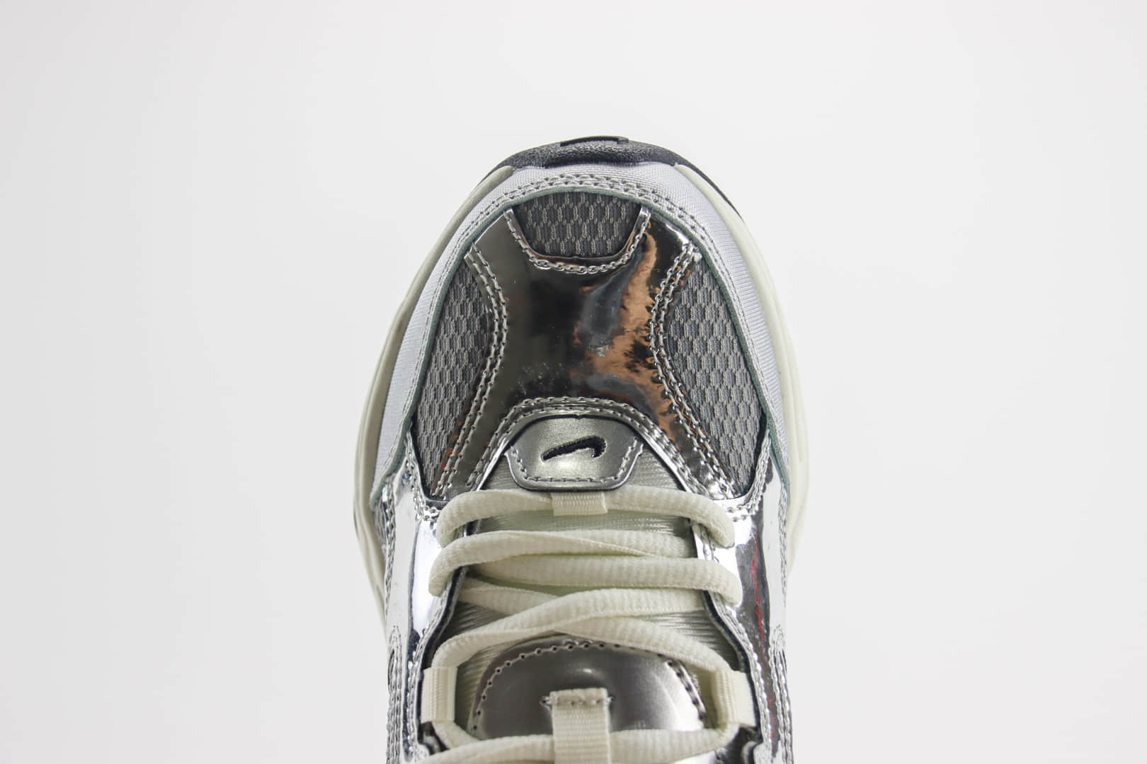 耐克Nike M2K Tekno纯原版本灰银色M2K复古老爹鞋 莆田耐克代理 货号：HY951-71