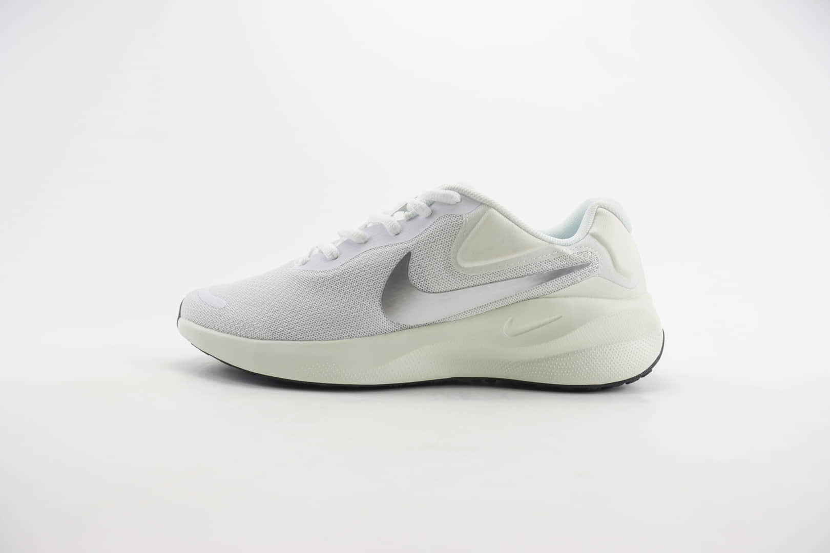 耐克Nike Revolution 7 Wide纯原版本白色网面跑鞋 莆田复刻鞋货源 货号：FB2208-101