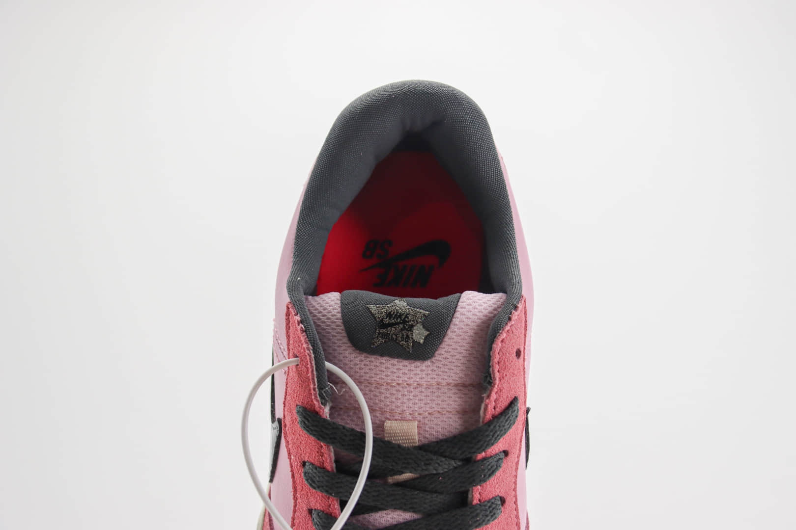 耐克Nike SB Force 58纯原版本粉黑色板鞋 莆田耐克代理 货号：FN8894-621