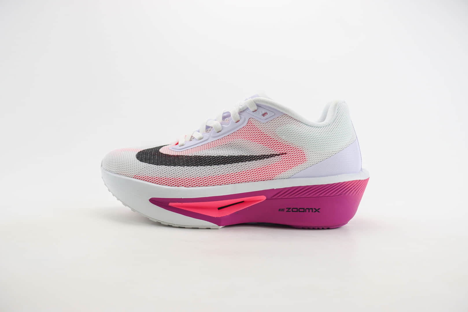 耐克Nike Zoom FLY 6纯原版本白玫红马拉松超轻跑鞋 莆田耐克代理 货号：FN8454-100