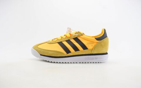 阿迪达斯Adidas Originals SL 72 RS（Reshaped）纯原版本白黄色复古慢跑鞋 莆田阿迪达斯货源 货号：IH7912