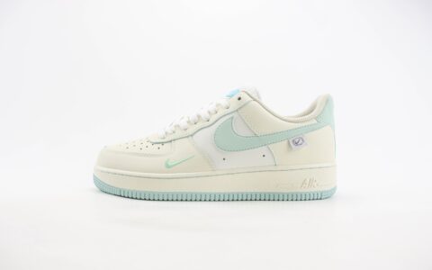 耐克Nike Air Force 1'07 Low “Floating ice”纯原版本空军一号AF1云浮冰双勾低帮板鞋 莆田耐克货源 货号：FB1839-211