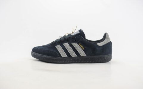 阿迪达斯adidas Originals Samba OG纯原版本桑巴黑白德训鞋 莆田阿迪达斯货源 货号：IH3348