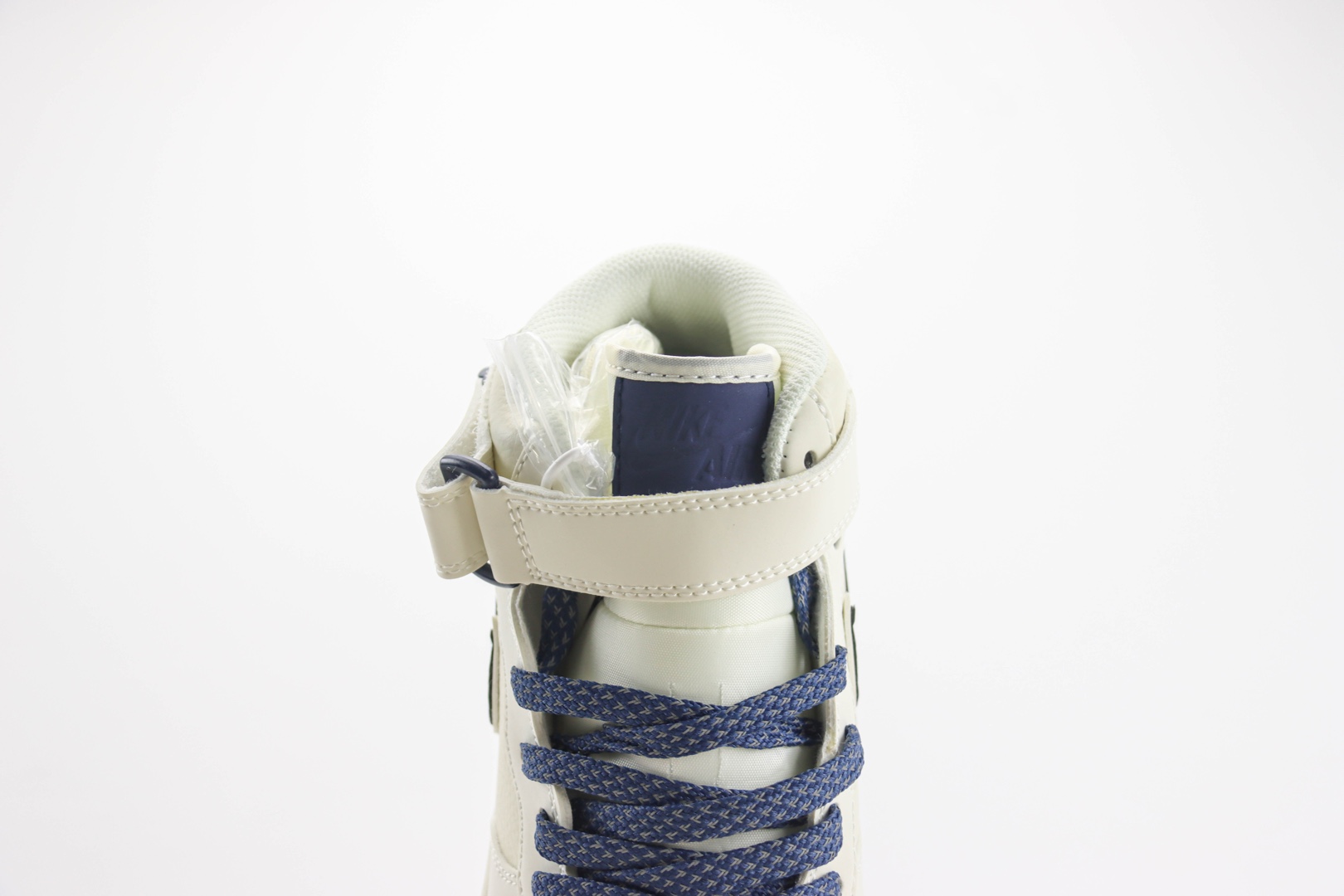 耐克Nike Air Force 1 Mid纯原版本空军一号AF1米深蓝中帮运动板鞋 莆田耐克代理 货号：SH0235-566